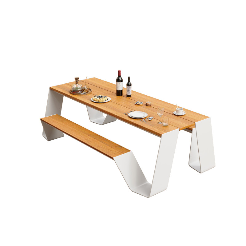 modern commercial outdoor patio teak furniture table and chair sets sale