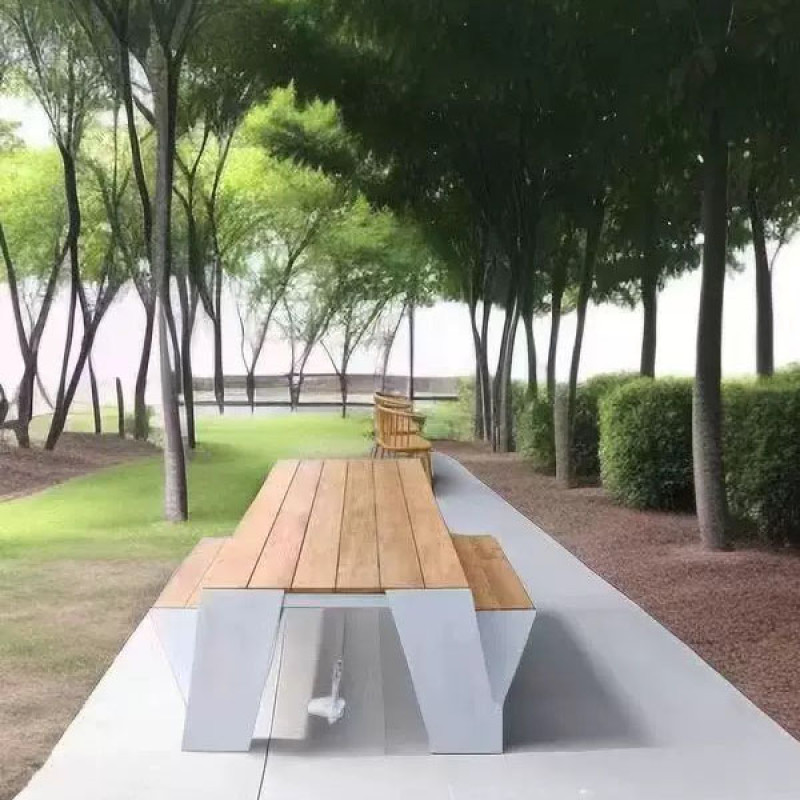 modern commercial outdoor patio teak furniture table and chair sets sale