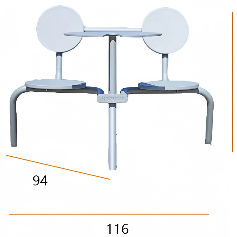 color customized stainless steel outdoor kids picnic table with umbrella